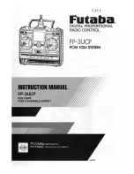 FUTABA FP-3UCP Instruction Manual предпросмотр