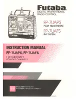 FUTABA FP-7UAFS Instruction Manual preview