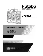 FUTABA FP-8SGAP Instruction Manual preview