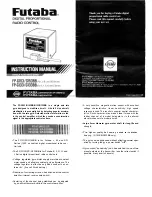 Preview for 1 page of FUTABA FP-G133 Instruction Manual