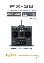 FUTABA FX-36 Instruction Manual preview