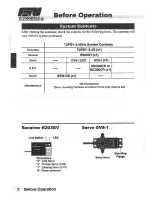 Preview for 8 page of FUTABA GV T2PG Instruction Manual