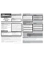 FUTABA MC601C Multipurpose Edition Instruction Manual preview