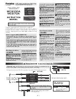 Preview for 1 page of FUTABA MC9100A Instruction Manual