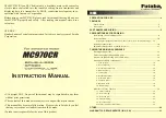 Preview for 2 page of FUTABA MC970CR Instruction Manual