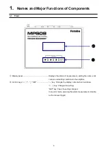 Preview for 7 page of FUTABA Mold Marshalling System MPS08 Instruction Manual