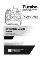 Preview for 1 page of FUTABA PCM1024H Instruction Manual