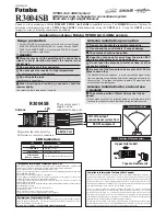 FUTABA R3004SB User Manual preview