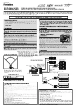 Предварительный просмотр 1 страницы FUTABA R3006SB Quick Start Manual