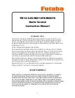 FUTABA R6014FS Instruction Manual preview