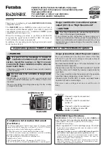 Preview for 1 page of FUTABA R6203SBE Manual