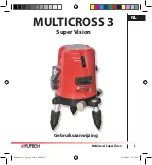 Preview for 3 page of Futech MULTICROSS 3 Super Vision User Manual