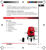 Preview for 5 page of Futech MULTICROSS 3 Super Vision User Manual