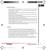 Preview for 9 page of Futech MULTICROSS 3 Super Vision User Manual