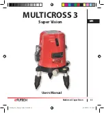 Preview for 35 page of Futech MULTICROSS 3 Super Vision User Manual