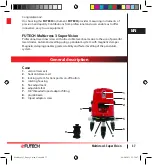 Preview for 37 page of Futech MULTICROSS 3 Super Vision User Manual