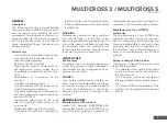 Предварительный просмотр 7 страницы Futech MULTICROSS 3 Manual