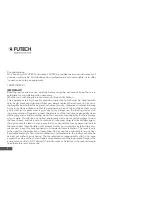 Preview for 2 page of Futech TEMPPOINTER1 Manual