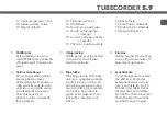 Preview for 5 page of Futech TUBECORDER 5.9 Quick Manual