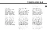 Preview for 13 page of Futech TUBECORDER 5.9 Quick Manual