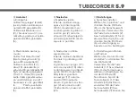 Preview for 17 page of Futech TUBECORDER 5.9 Quick Manual