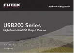 Preview for 1 page of Futek USB200 Series Troubleshooting Manual