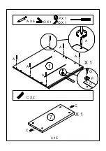 Preview for 5 page of Futon Narrow Chest of Drawers ST COD NRW V3 ROPO6325 Assembly Instructions Manual