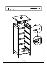 Preview for 11 page of Futon Narrow Chest of Drawers ST COD NRW V3 ROPO6325 Assembly Instructions Manual