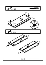 Preview for 13 page of Futon Narrow Chest of Drawers ST COD NRW V3 ROPO6325 Assembly Instructions Manual