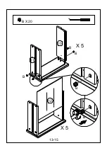 Preview for 14 page of Futon Narrow Chest of Drawers ST COD NRW V3 ROPO6325 Assembly Instructions Manual