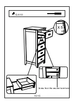 Preview for 16 page of Futon Narrow Chest of Drawers ST COD NRW V3 ROPO6325 Assembly Instructions Manual