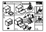 Preview for 3 page of Futon ST BUREAU FOLIO Assembly Instructions