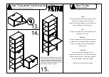 Preview for 4 page of Futon ST BUREAU FOLIO Assembly Instructions