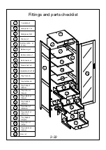 Preview for 3 page of Futon ST CLOSET NRW ROPO6325 Assembly Instructions Manual