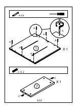 Preview for 6 page of Futon ST CLOSET NRW ROPO6325 Assembly Instructions Manual