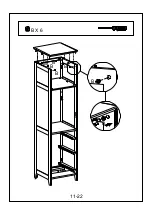 Preview for 12 page of Futon ST CLOSET NRW ROPO6325 Assembly Instructions Manual