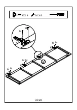 Preview for 21 page of Futon ST CLOSET NRW ROPO6325 Assembly Instructions Manual