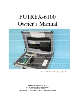Futrex FUTREX-6100 Owner'S Manual preview