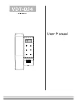 Futura Digital VDT-DJ4 User Manual preview