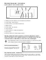 Предварительный просмотр 8 страницы Futura FCV1000 User Manual