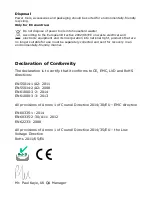 Предварительный просмотр 13 страницы Futura FCV1000 User Manual