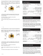 Предварительный просмотр 8 страницы Futura LT-850 Instruction Manual