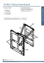 Предварительный просмотр 5 страницы Future Automation PS-VESA 42 Installation Instructions Manual