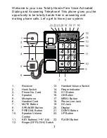 Предварительный просмотр 2 страницы Future Call FC-1204 Owner'S Manual And Operating Instructions