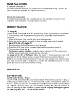 Preview for 4 page of Future Call FC-1507-LCD User Manual