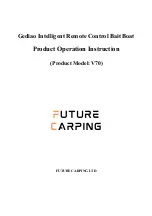 Future Carping Gediao V70 Product Operation Instruction preview