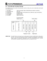 Preview for 21 page of Future Design MCT-CM User Manual