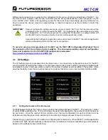 Preview for 49 page of Future Design MCT-CM User Manual
