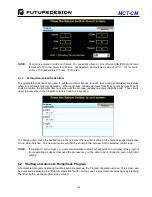 Preview for 105 page of Future Design MCT-CM User Manual