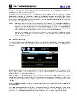 Preview for 151 page of Future Design MCT-CM User Manual